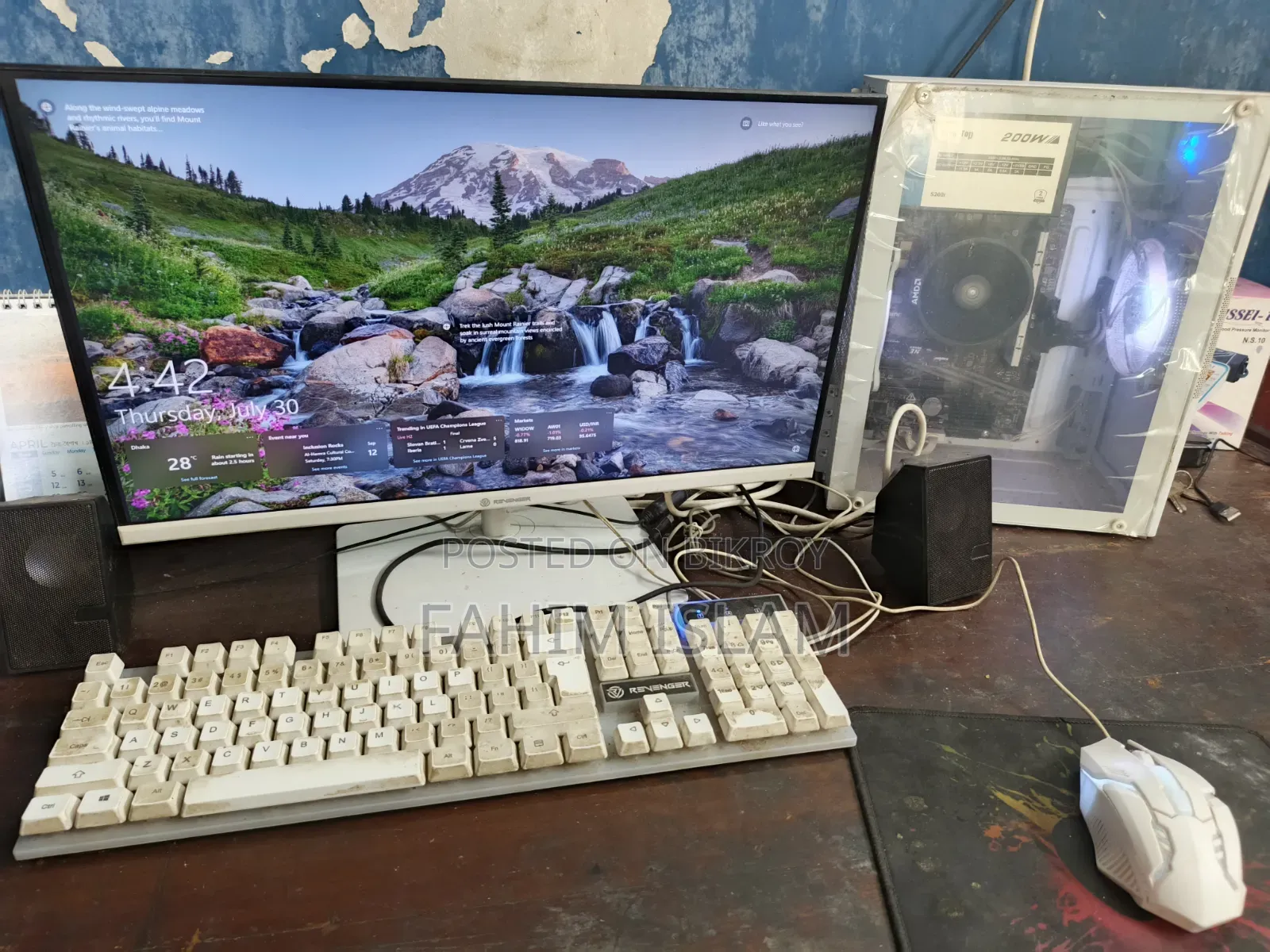 Desktop Computer 8GB AMD SSD 512GB