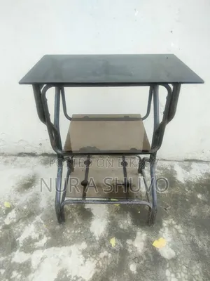Chair and glass table for sale