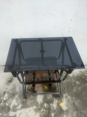 Chair and glass table for sale