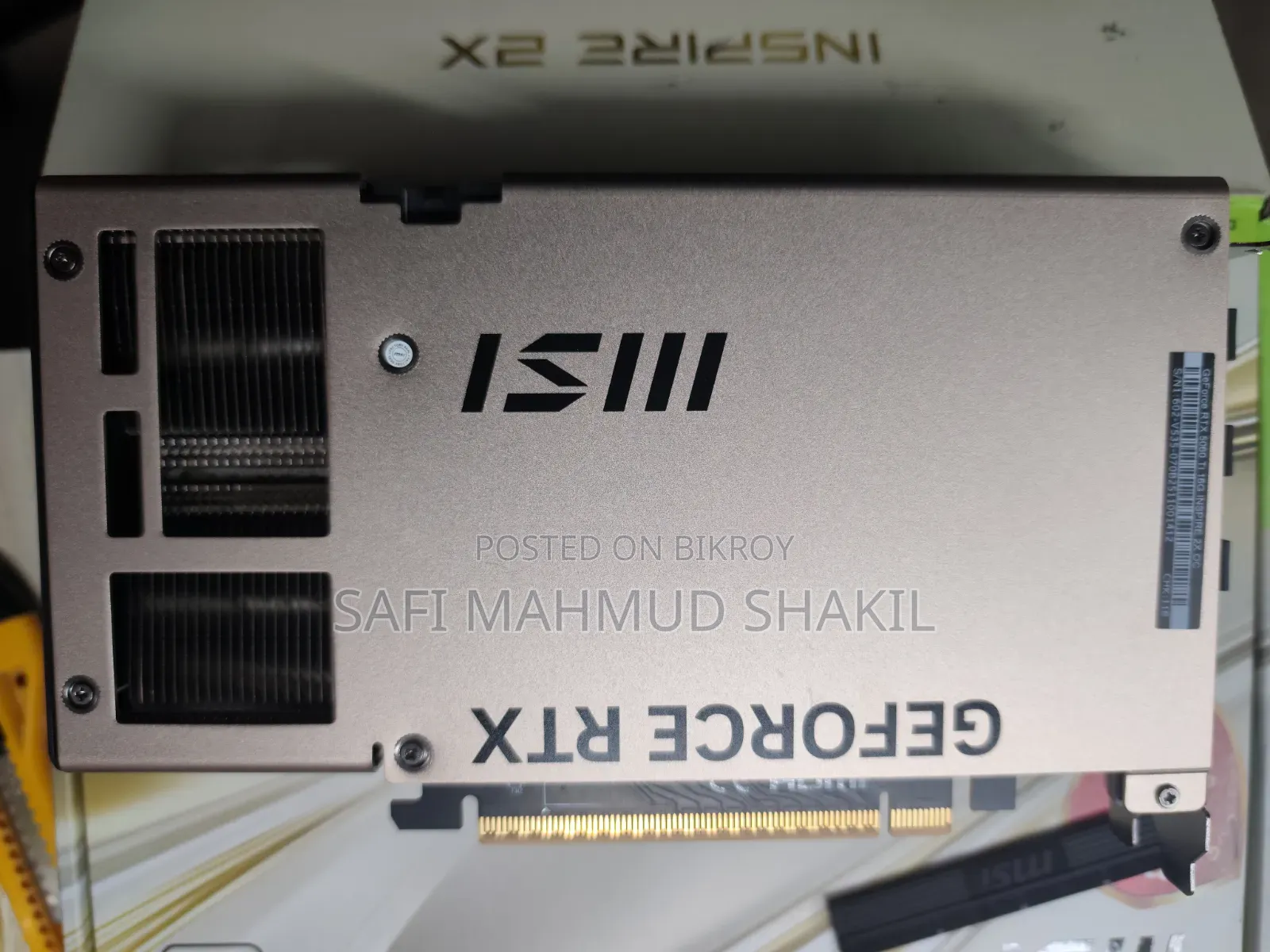 Msi 5060 Ti Graphics Card