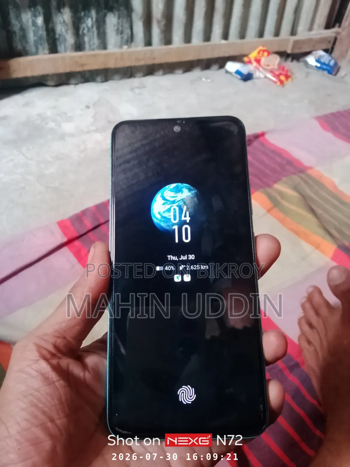 New Infinix Hot 50 Pro 4G 128 GB Blue