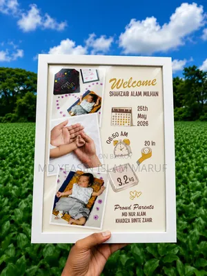 Any special day, make it unforgettable with a beautiful frame!