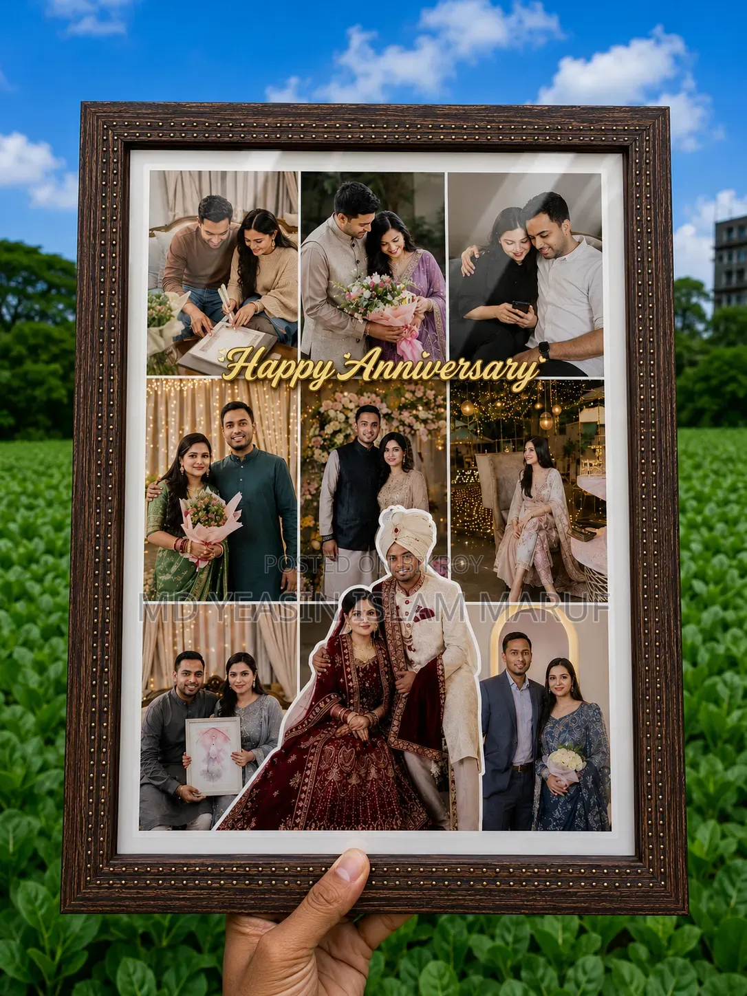 Any special day, make it unforgettable with a beautiful frame!