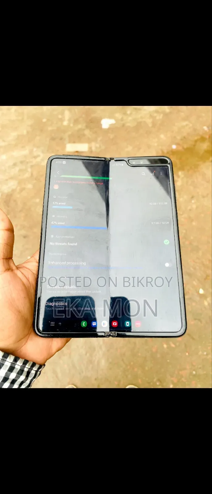 Samsung Galaxy Fold 5G 512 GB Black