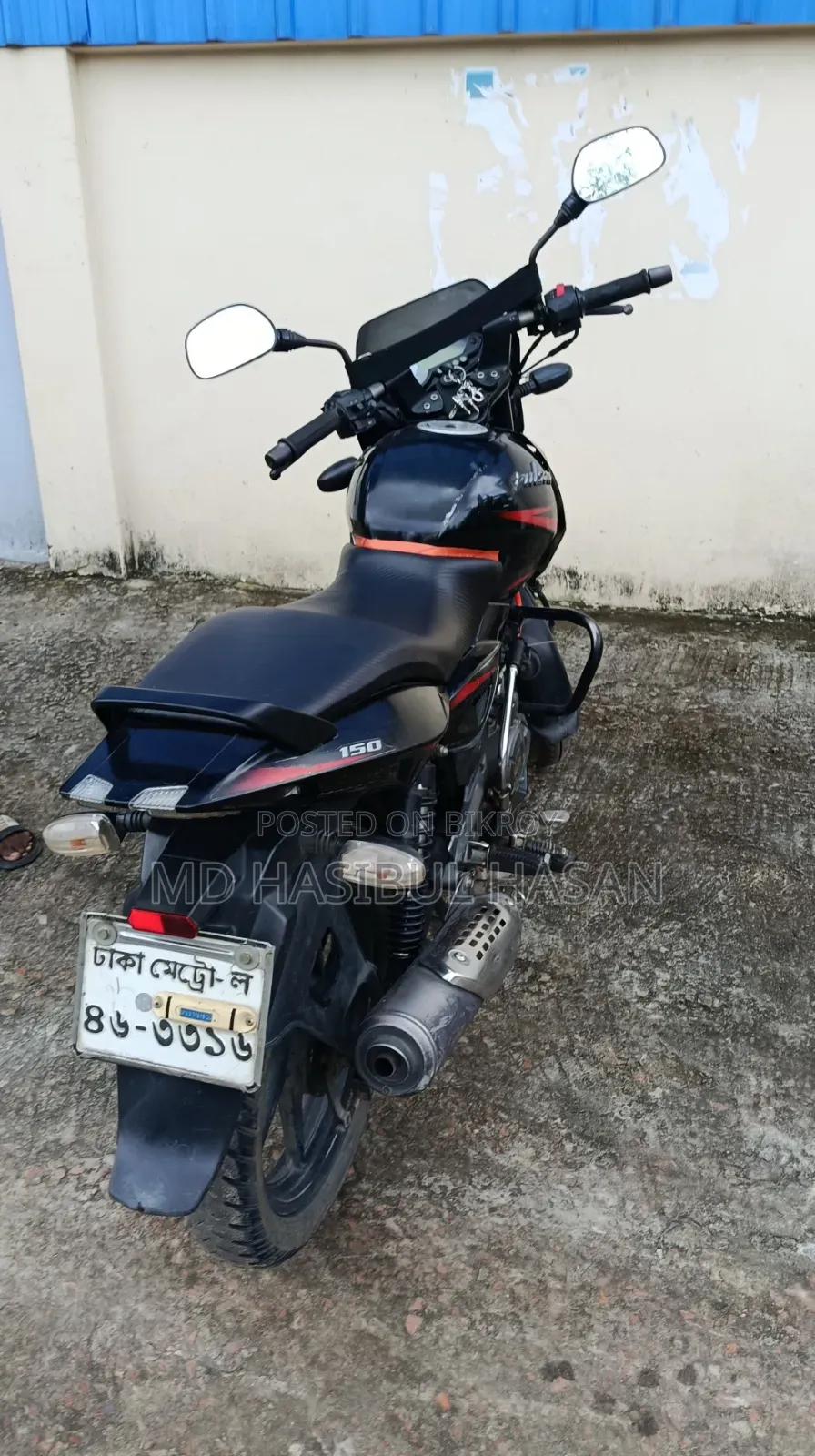 বাজাজ পালসার ১৫০ ২০১৯ কালো