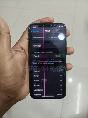 Apple iPhone X 64 GB Black