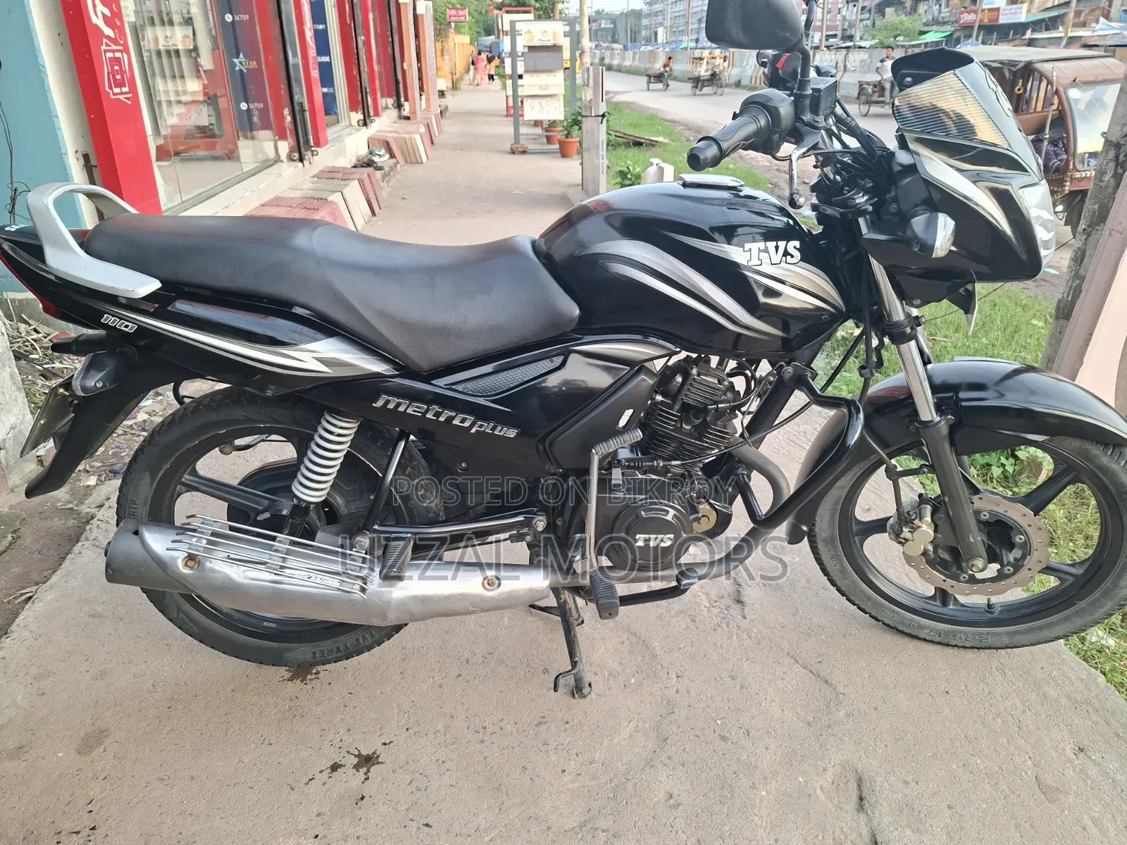 টিভিএস মেট্রো প্লাস ২০১৭ ব্ল্যাক