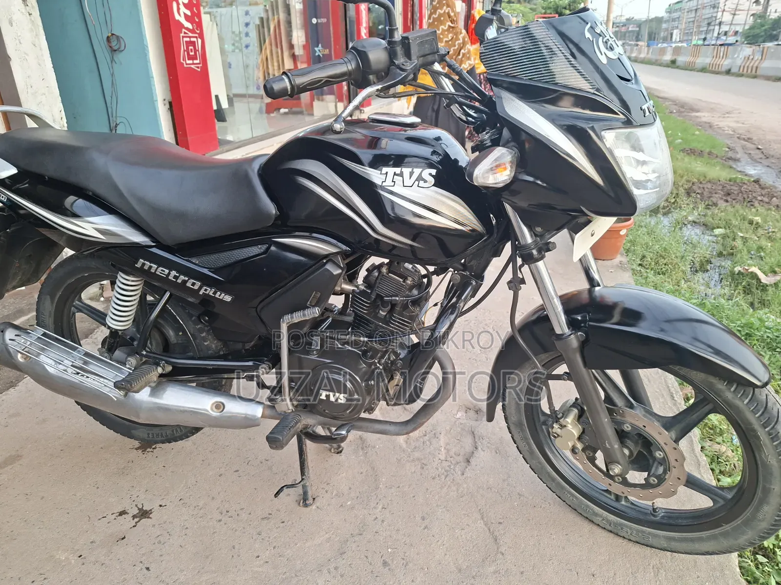 টিভিএস মেট্রো প্লাস ২০১৭ ব্ল্যাক