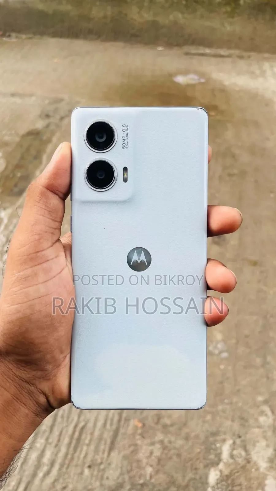 মোটোরোলা এজ ৫০ ফিউশন ১২৮ জিবি সিলভার