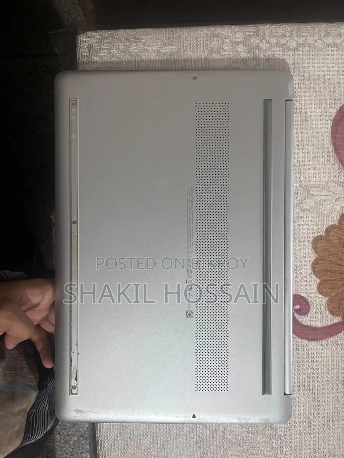 ল্যাপটপ এইচপি ১৫এস ১৬জিবি ইন্টেল কোর আই৭ এসএসডি ৫১২জিবি