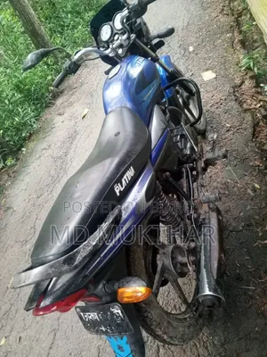 Bajaj Platina 100 2014 Blue