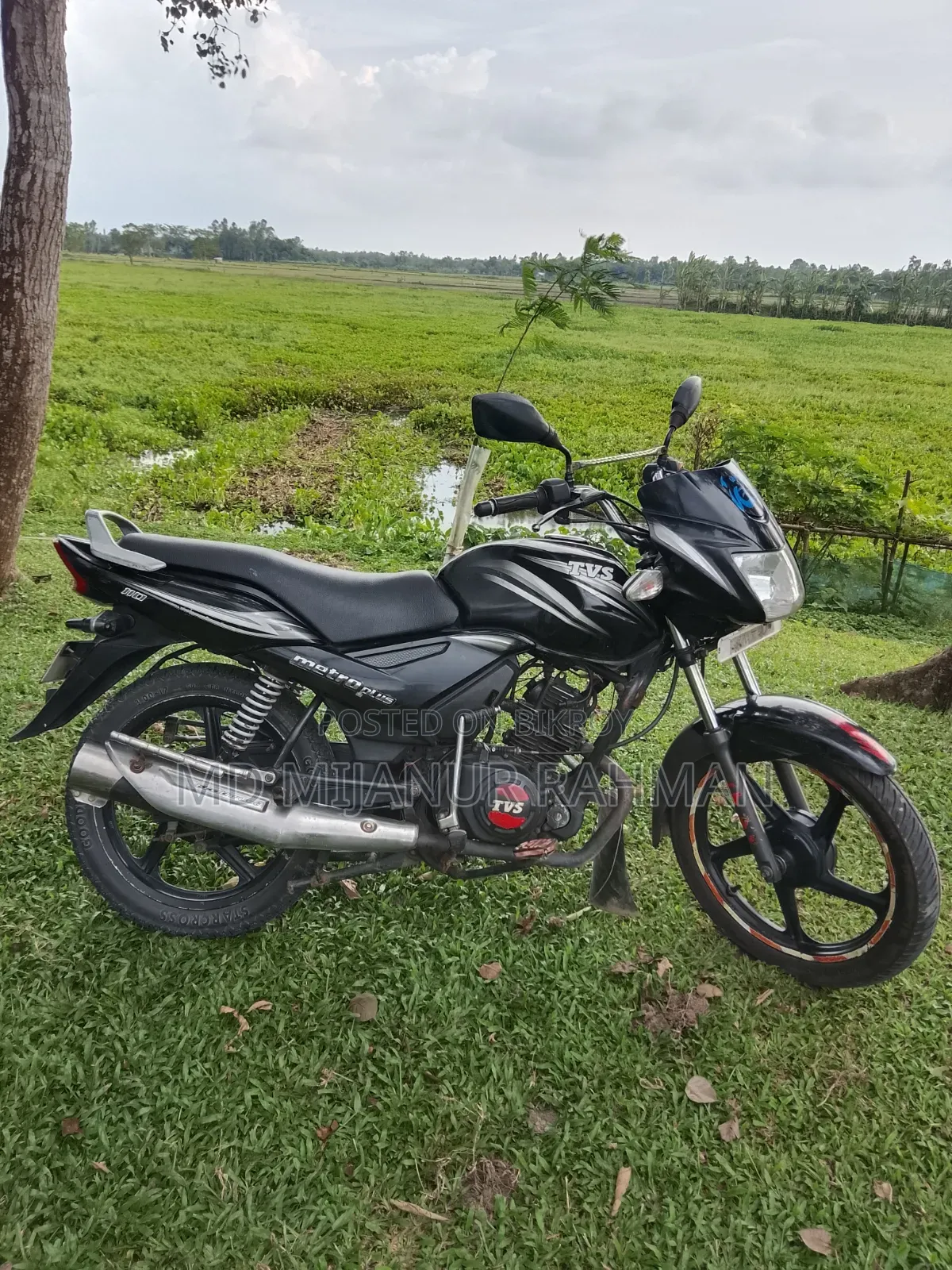 টিভিএস মেট্রো ২০১৭ কালো