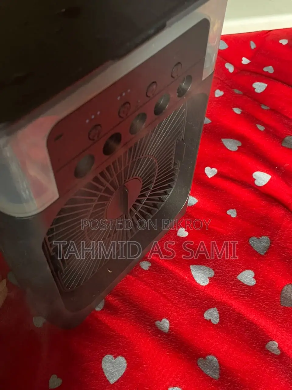 এয়ার কুলার ফ্যান ৩ ইন ১ মিনি পোর্টেবল ফ্যান