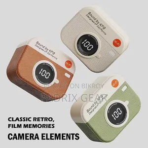 নতুন ক্যামেরা ব্লুটুথ Q86 Retro Camera Design TWS Bluetooth