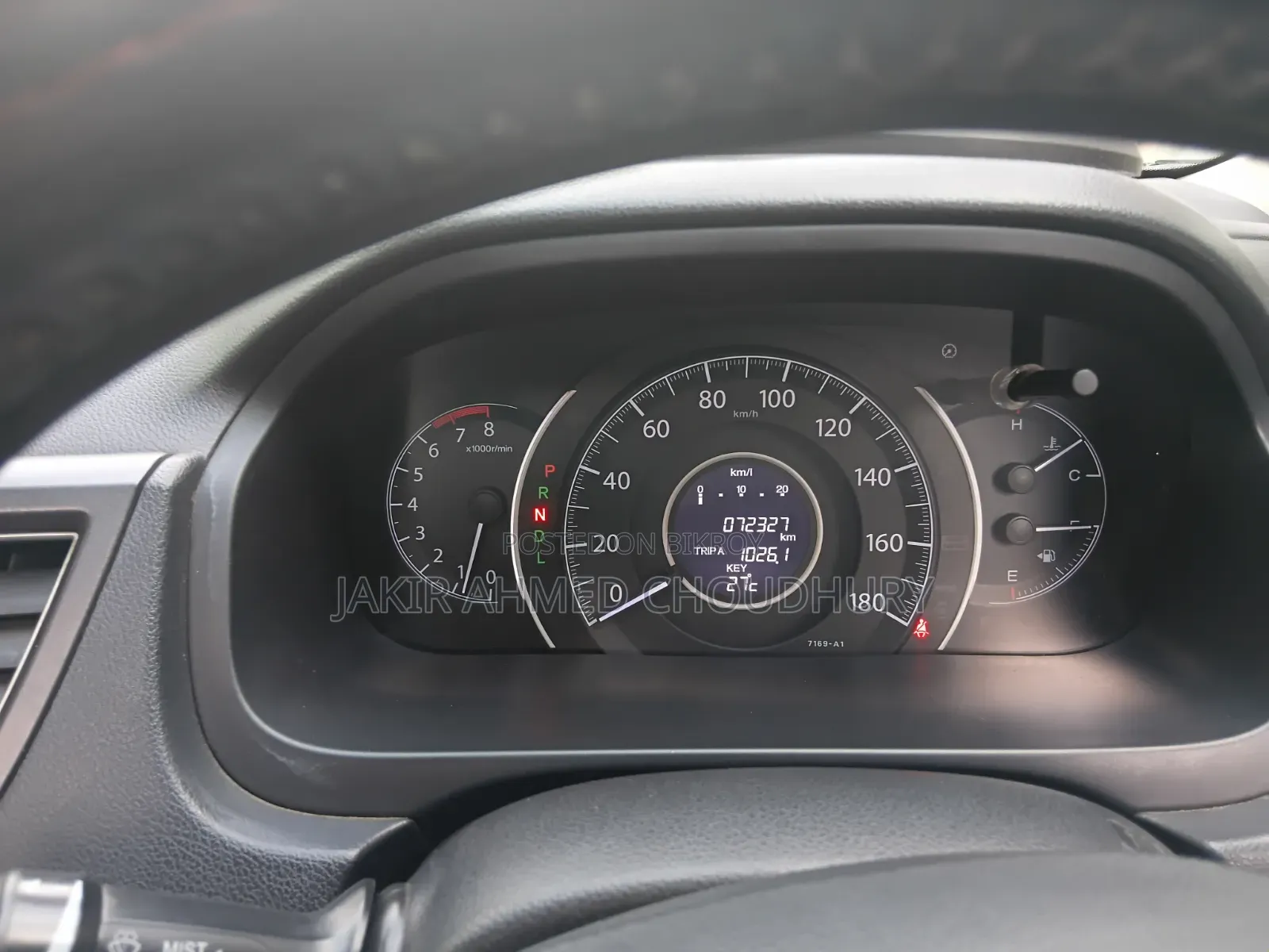Honda CR-V 2012 Black