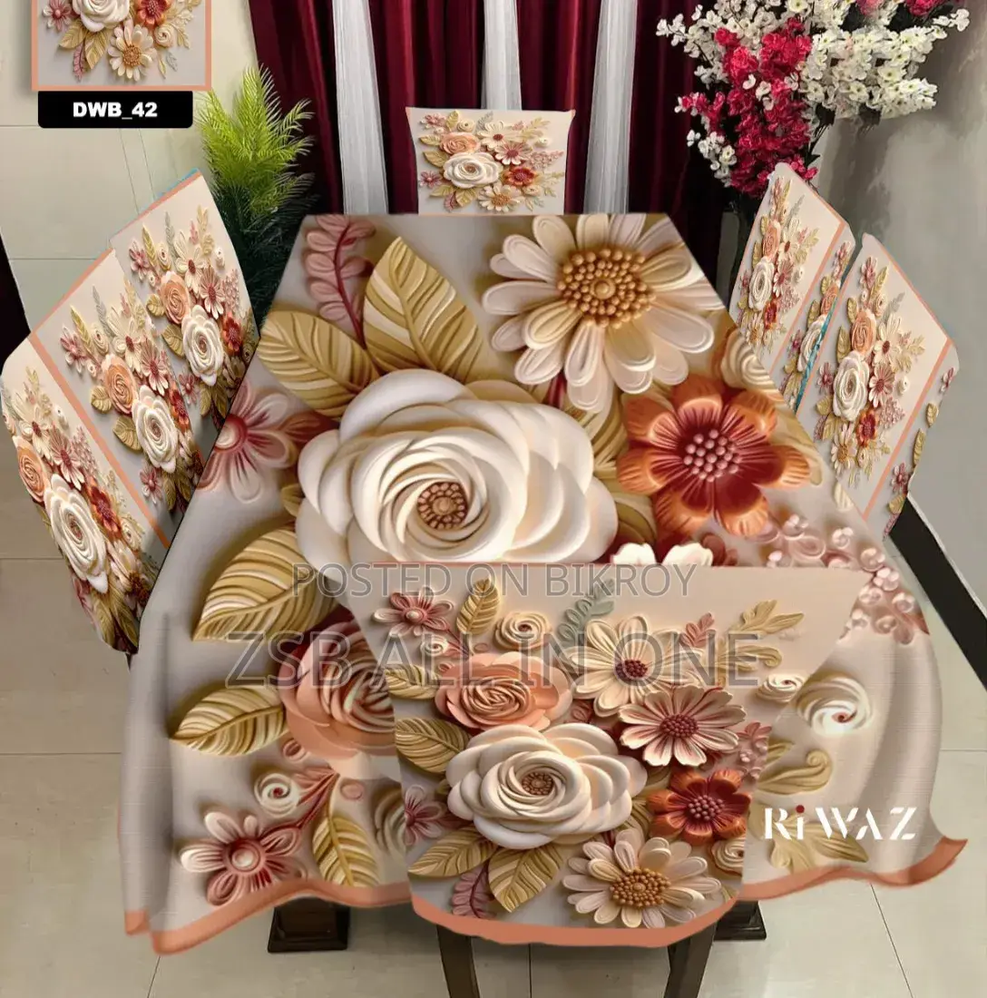 Original 3D Printed Dining Chair Table Cover