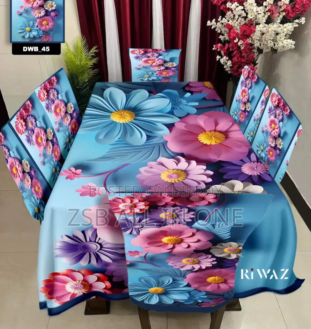 Original 3D Printed Dining Chair Table Cover
