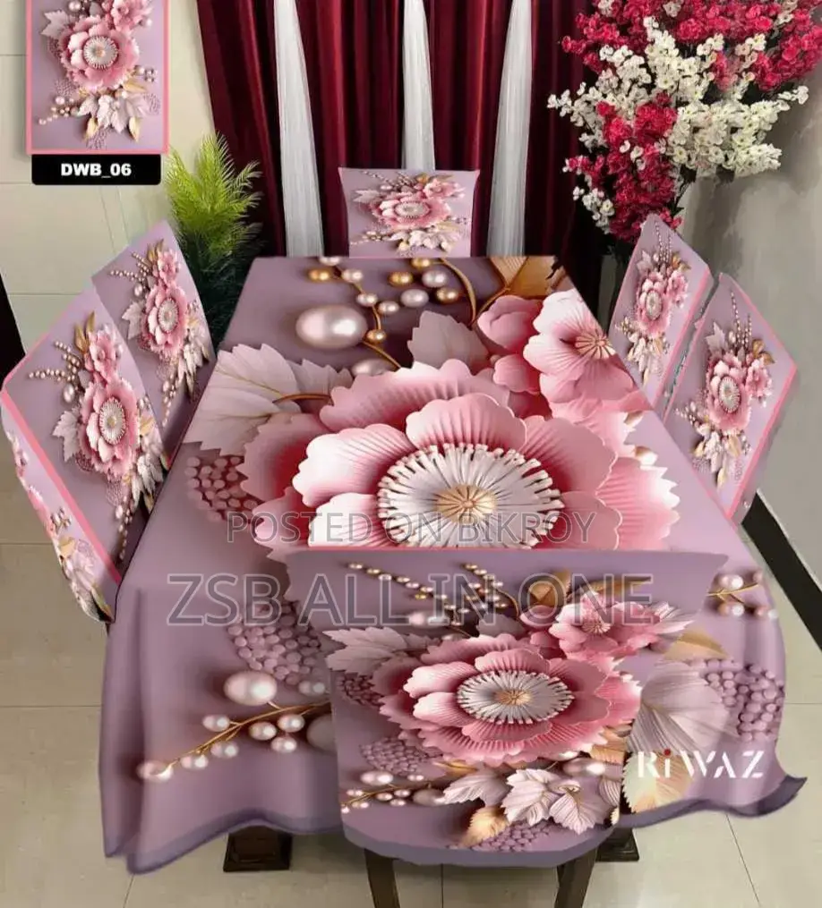 Original 3D Printed Dining Chair Table Cover