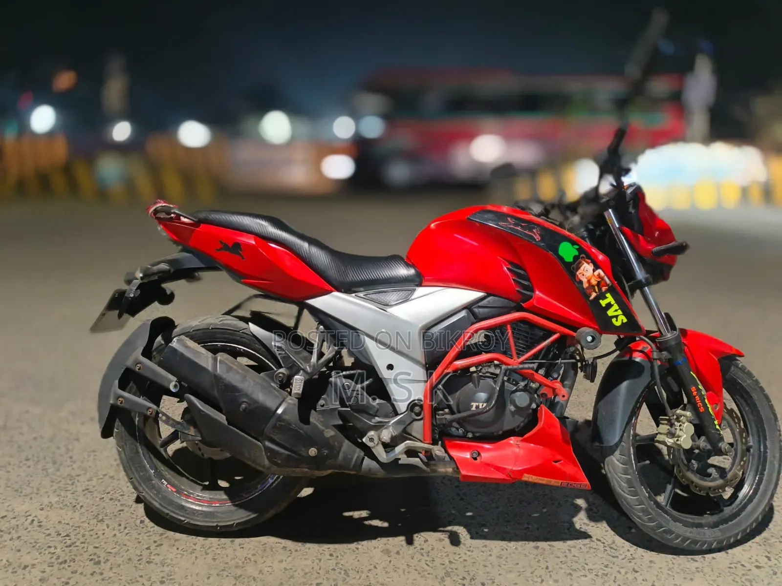 TVS Apache RTR 160 4V 2018 Red