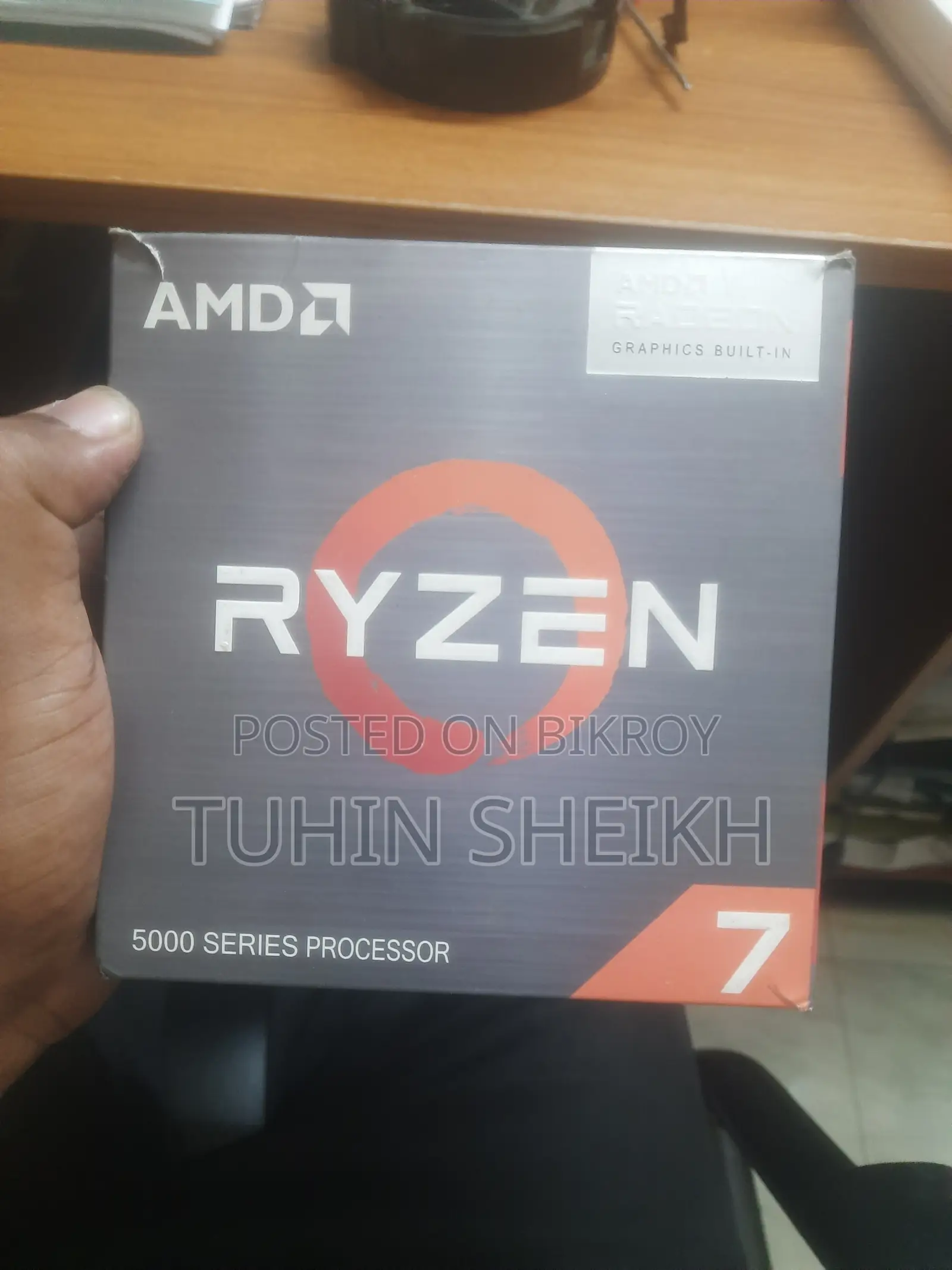 AMD Ryzen 7 5700G প্রসেসর (ফ্রেশ কন্ডিশন)