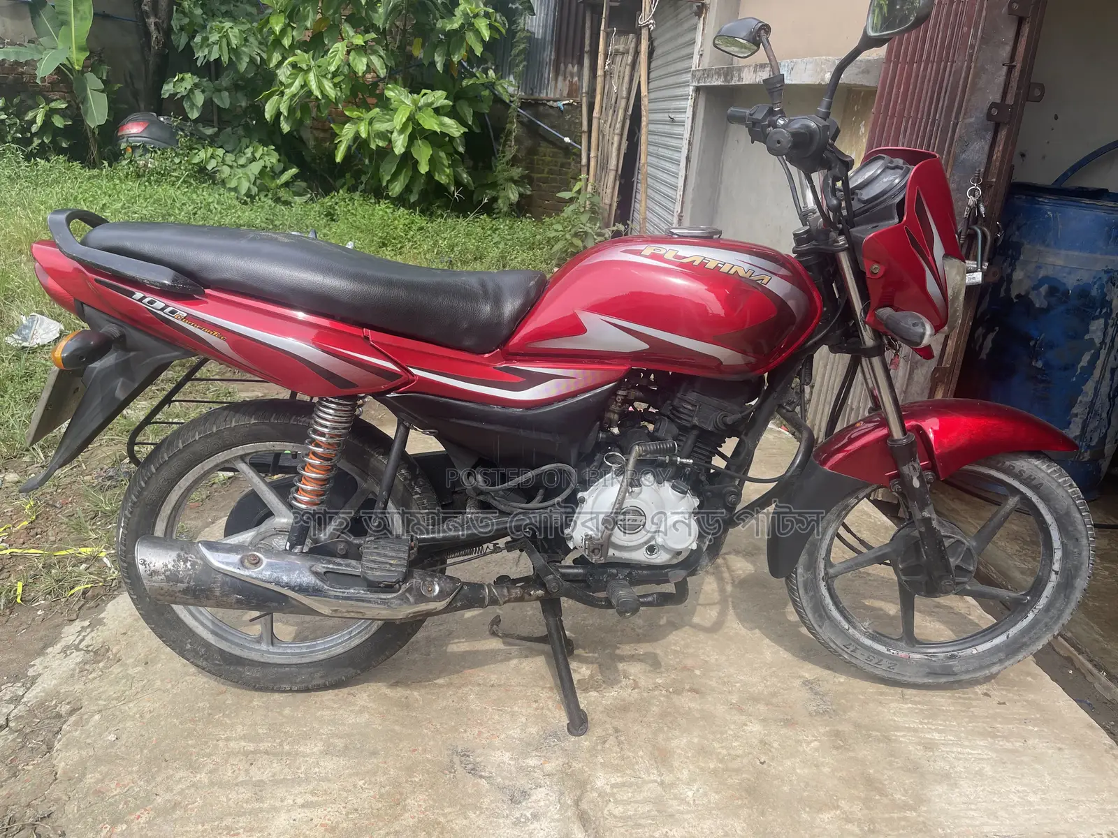 Bajaj Platina 100 2022 Red