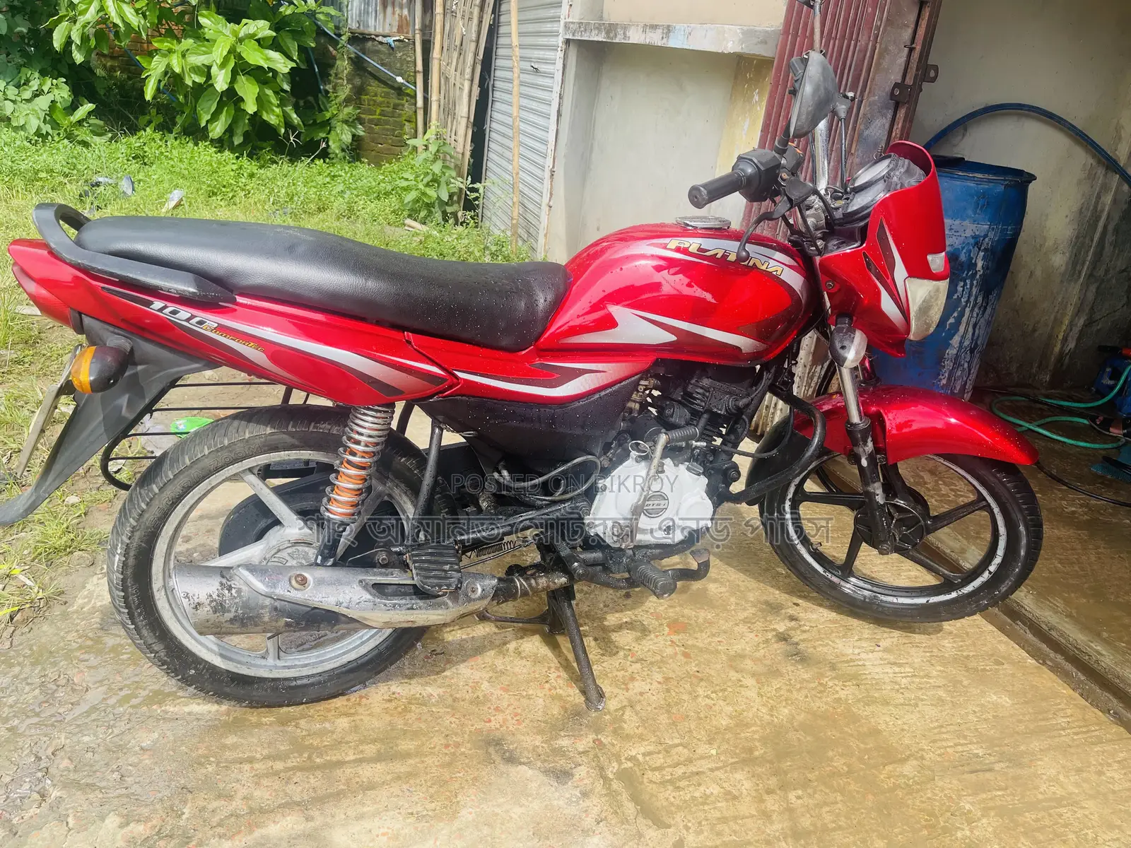 Bajaj Platina 100 2022 Red