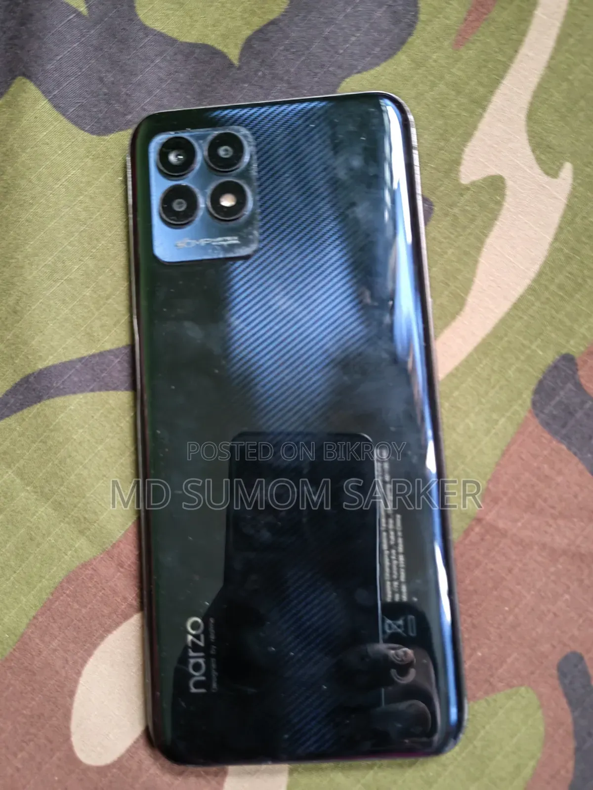 Realme Narzo 50 64 GB Gray