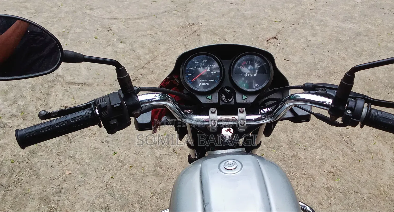 Hero Splendor Plus 2015 Silver