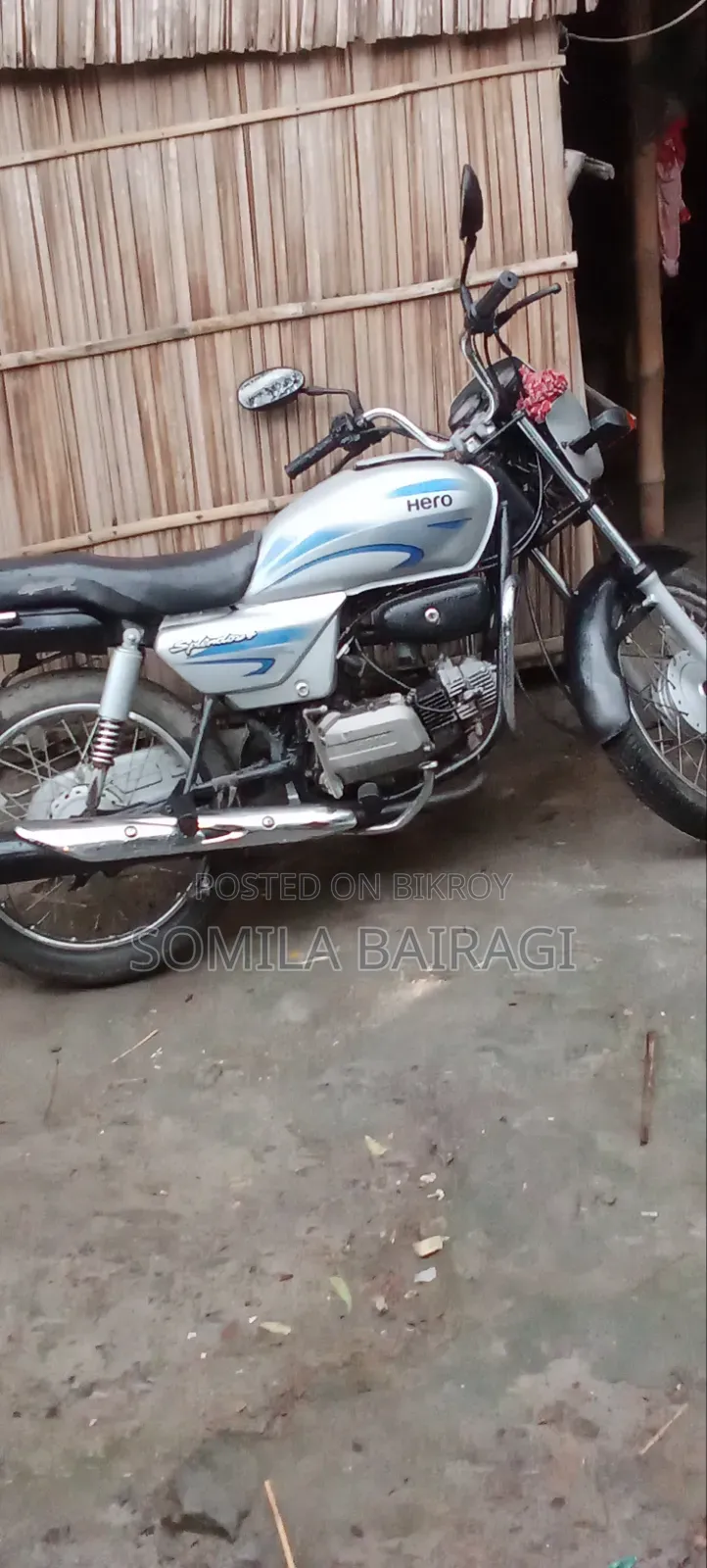 Hero Splendor Plus 2015 Silver