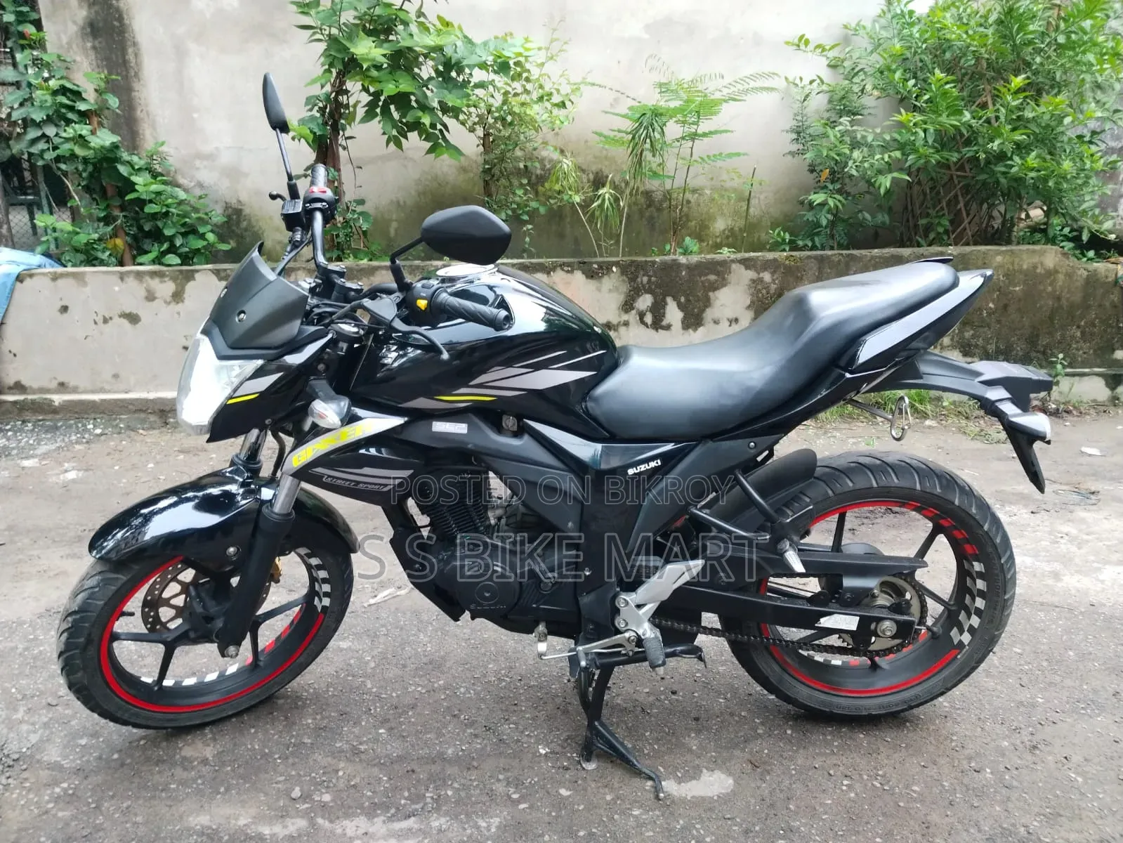 Suzuki Gixxer 2024 Black