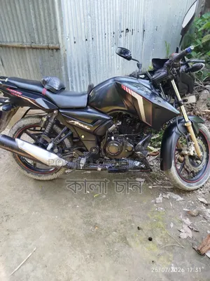 টিভিএস আপ্যাচি আরটিআর ১৬০ ২ভি ২০১৭ কালো
