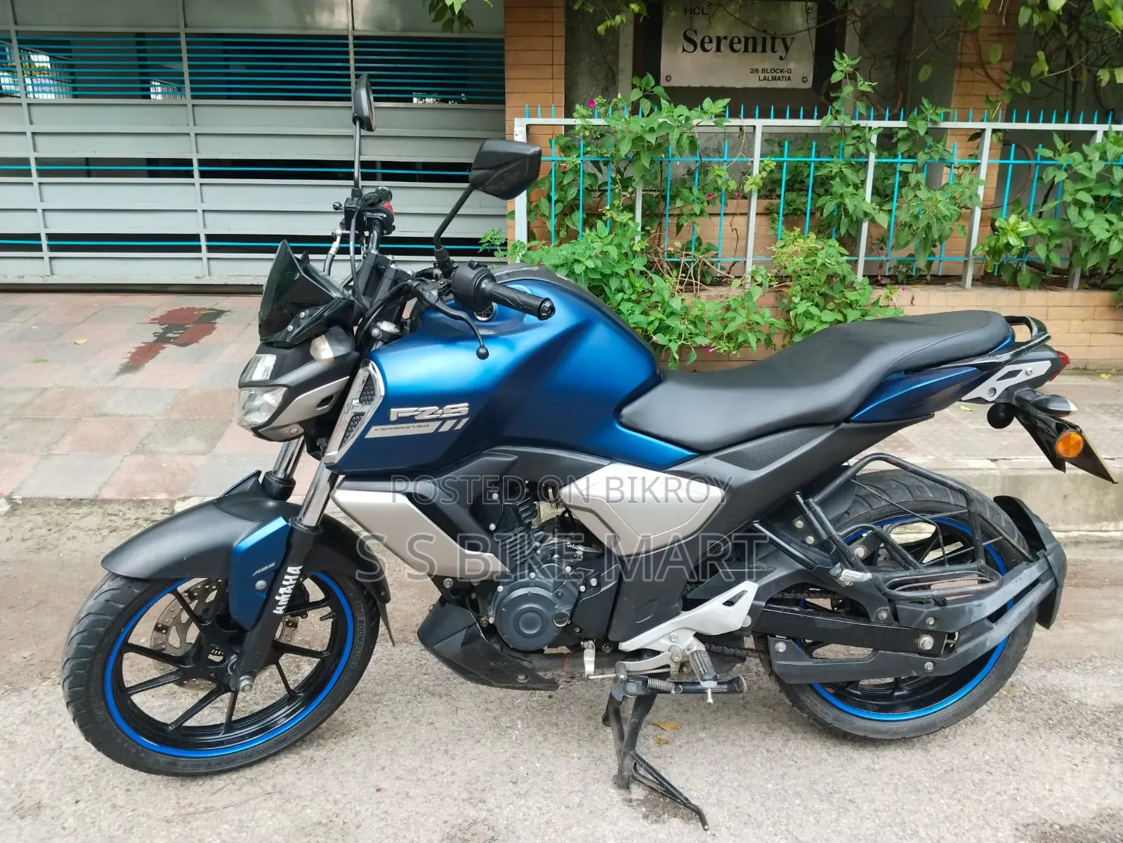 Yamaha FZS V3 2022 Blue