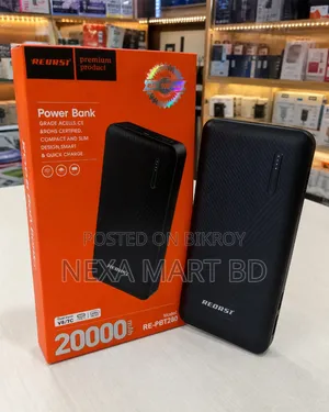 REORST 20000mAh Power Bank - Brand New Intact (Fast Charging)