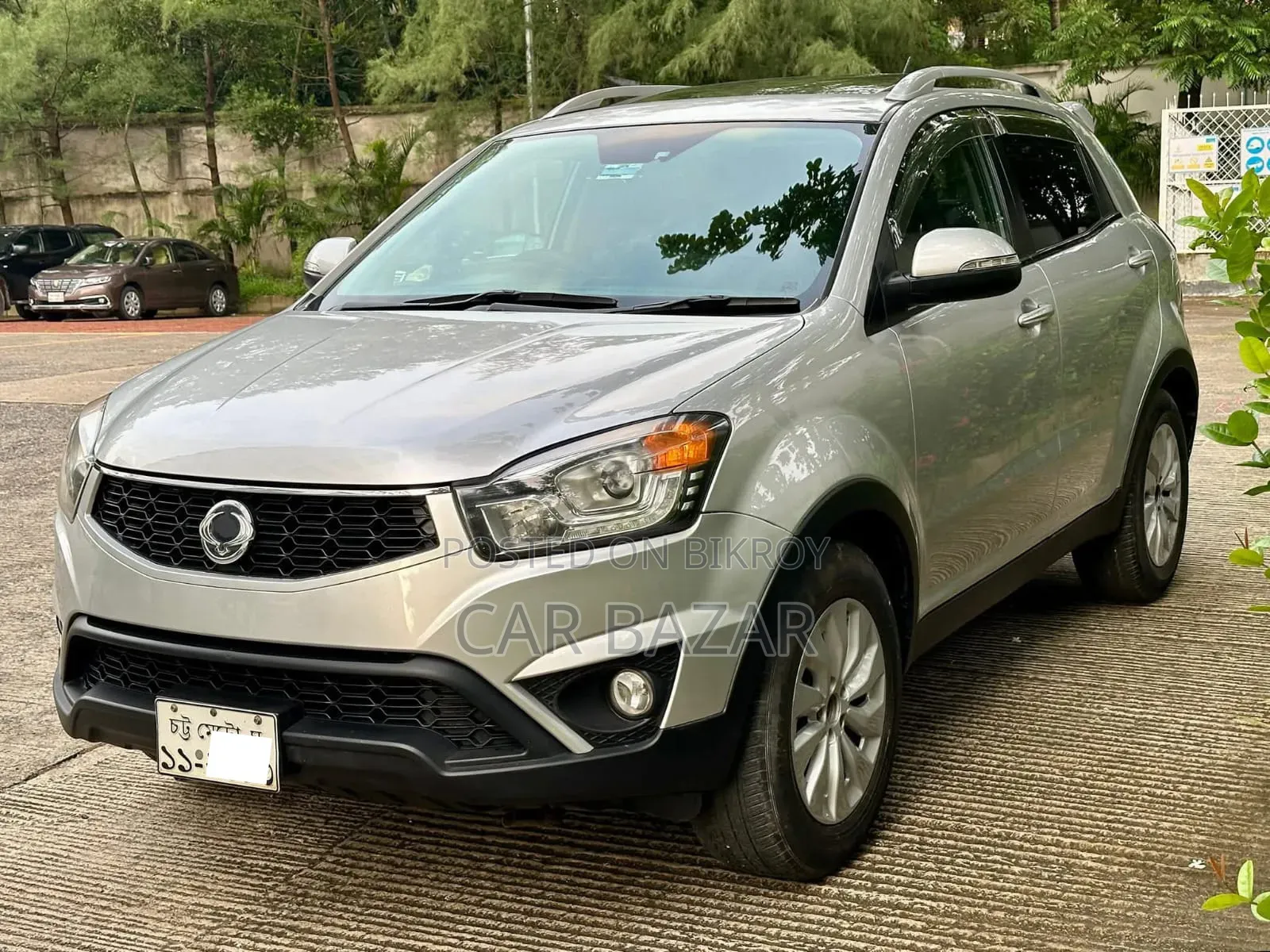 SsangYong Korando 2014 Silver