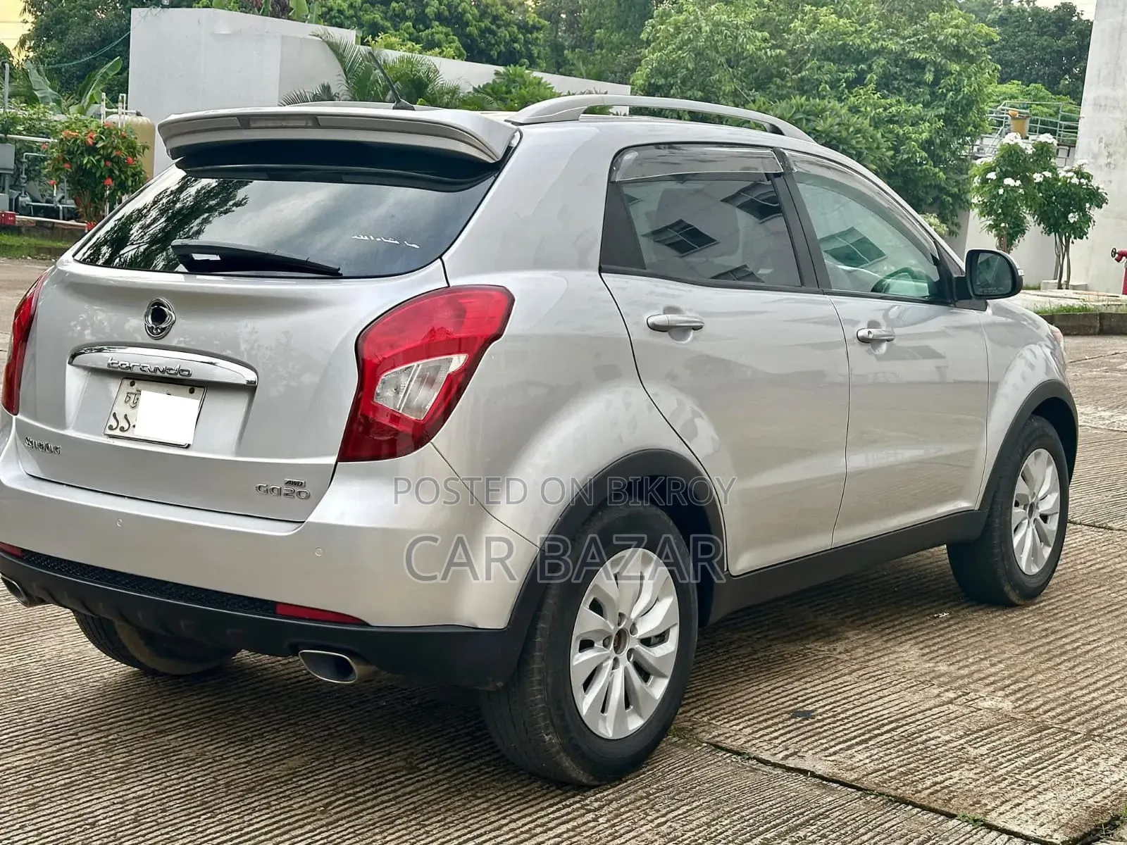 SsangYong Korando 2014 Silver