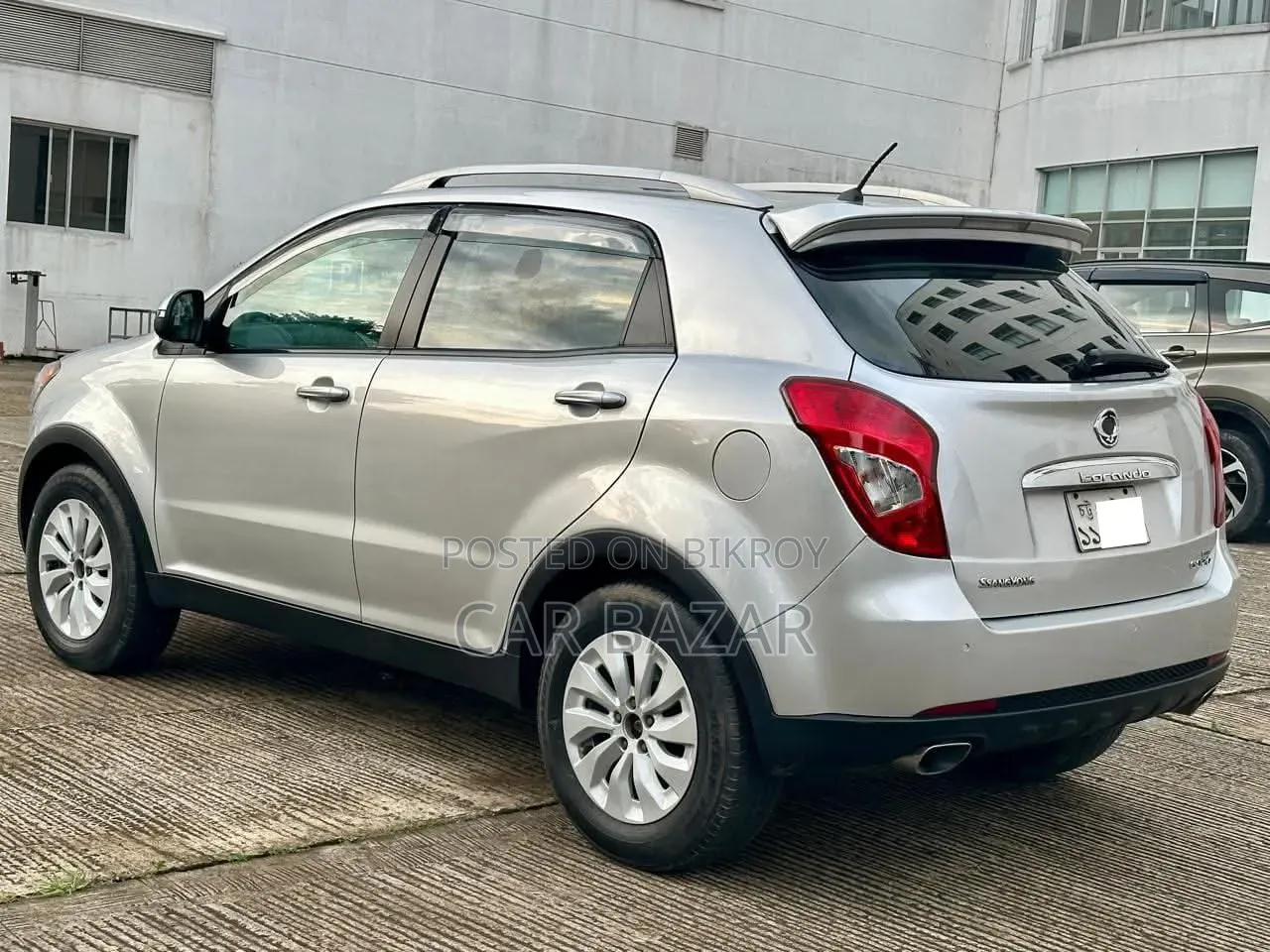 SsangYong Korando 2014 Silver