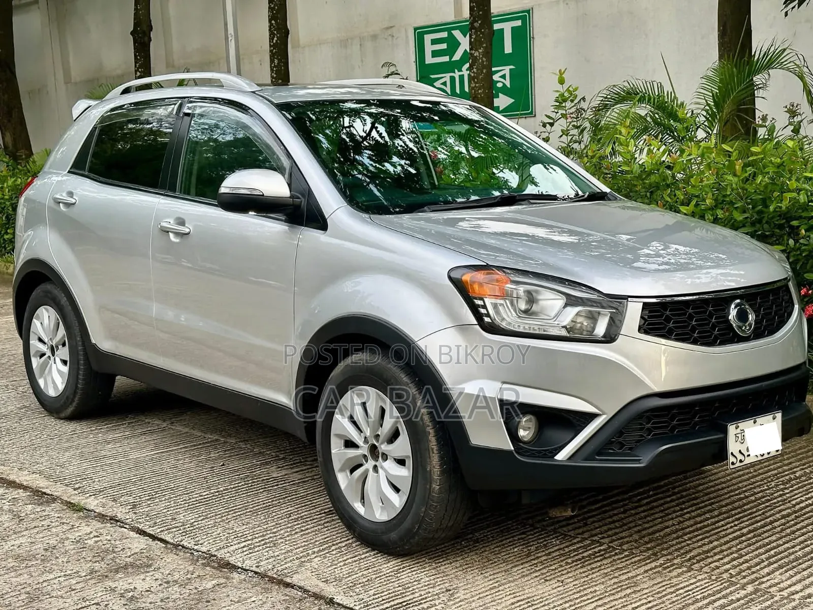 SsangYong Korando 2014 Silver