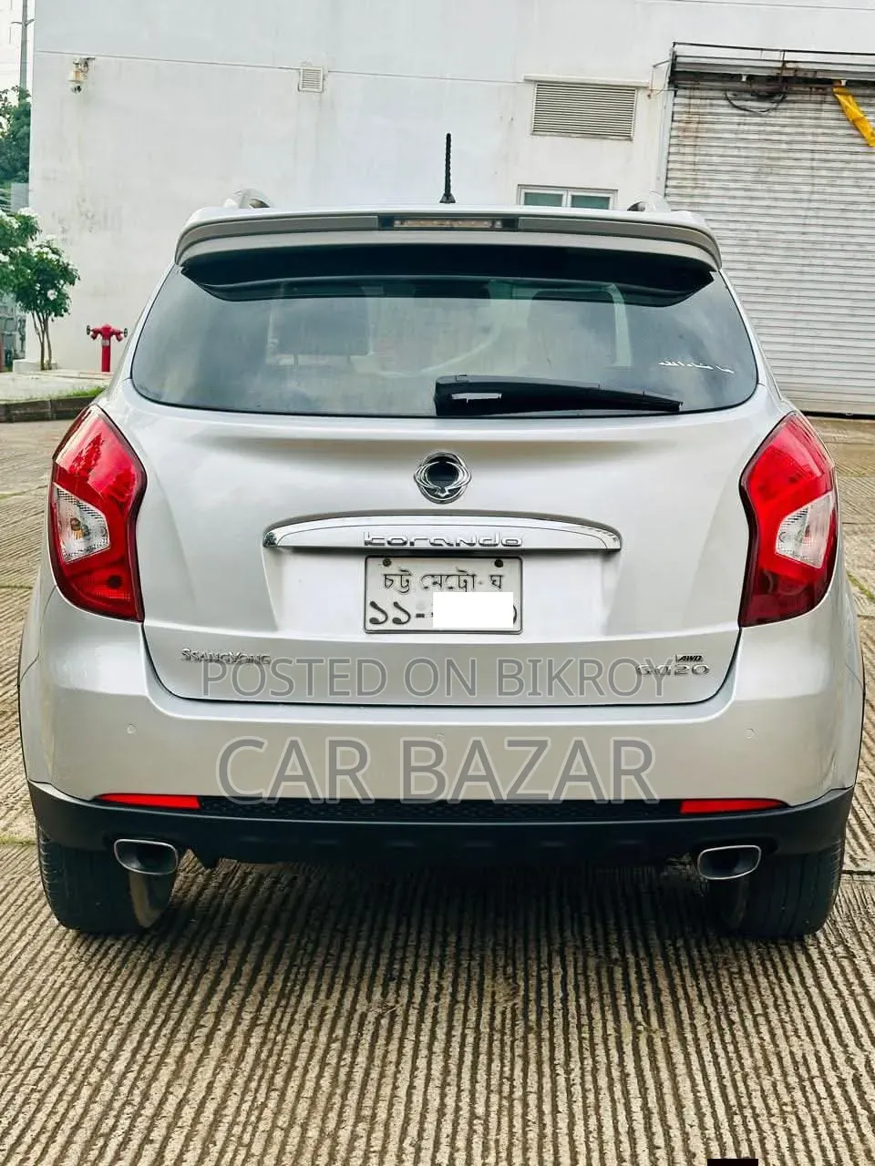 SsangYong Korando 2014 Silver