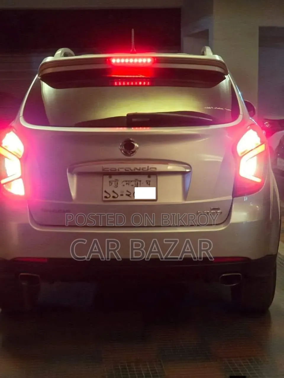 SsangYong Korando 2014 Silver