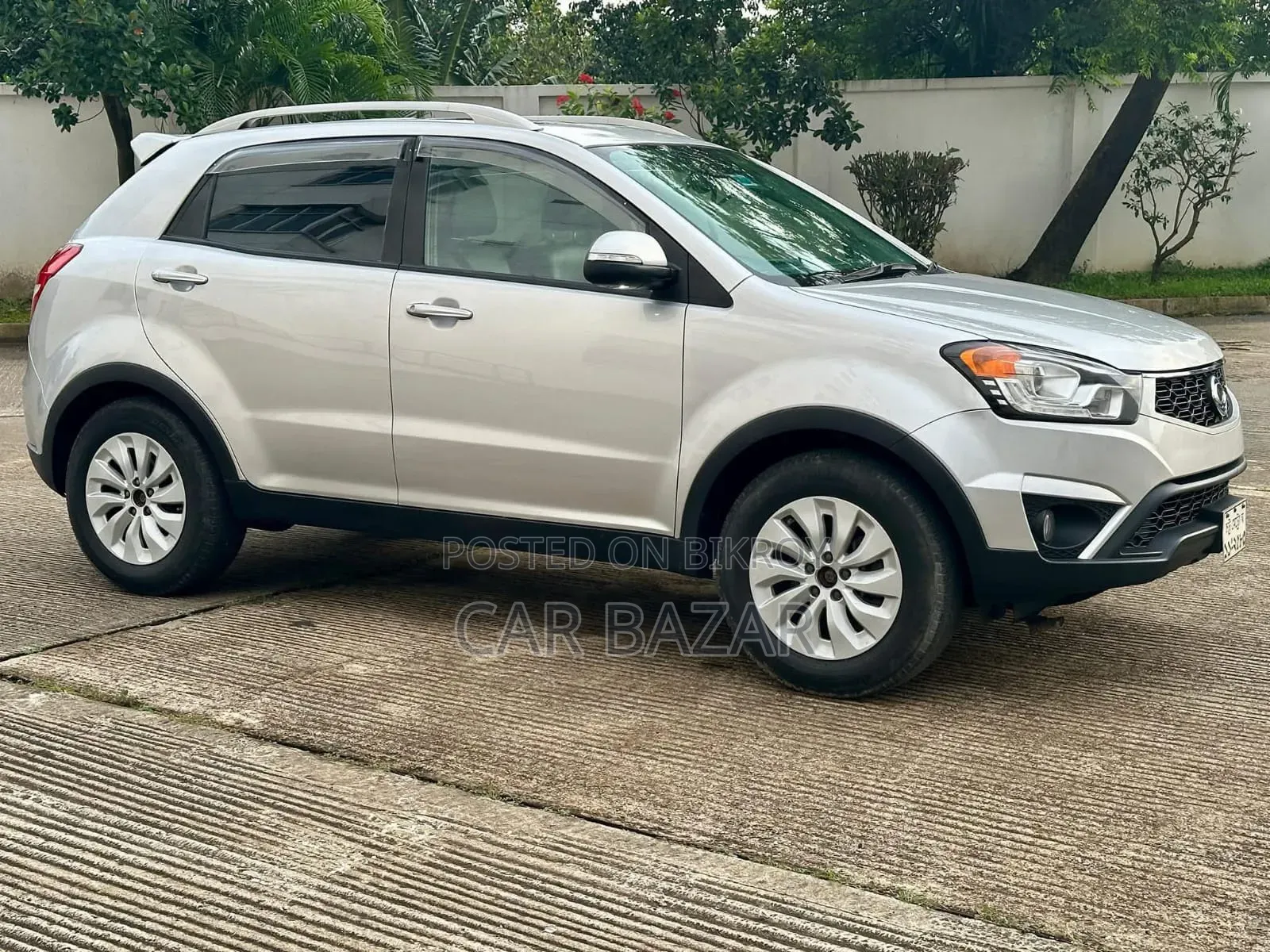 SsangYong Korando 2014 Silver