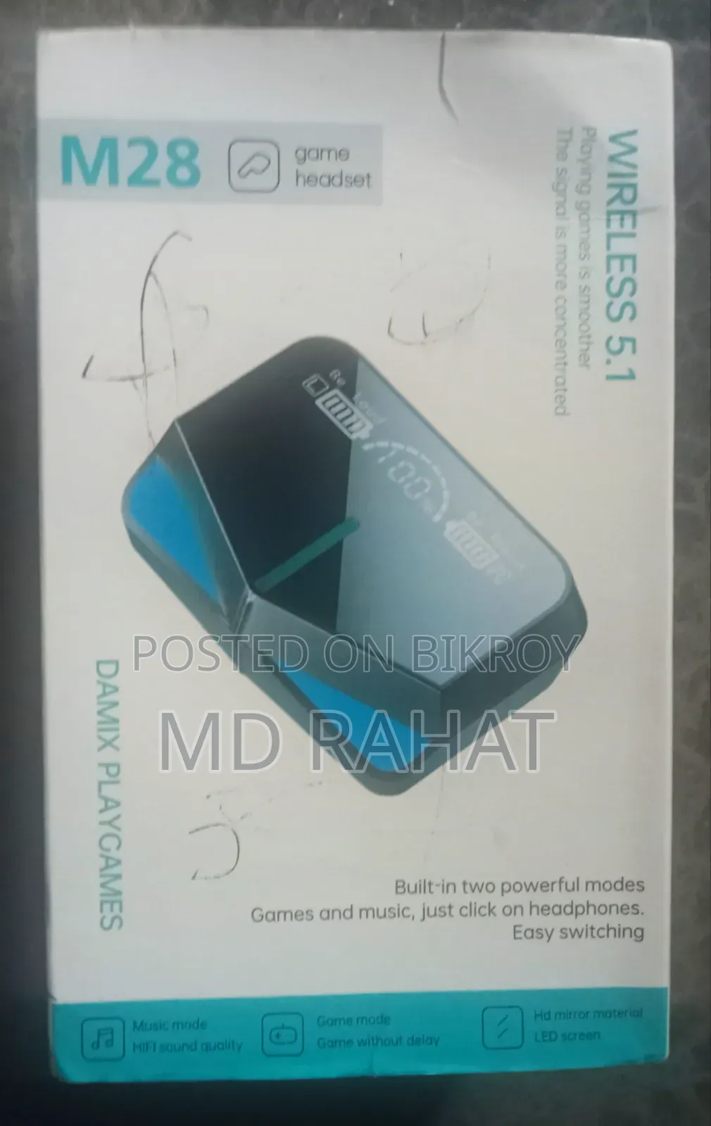 Wireless 5.1 M28 Good thing at a low price.