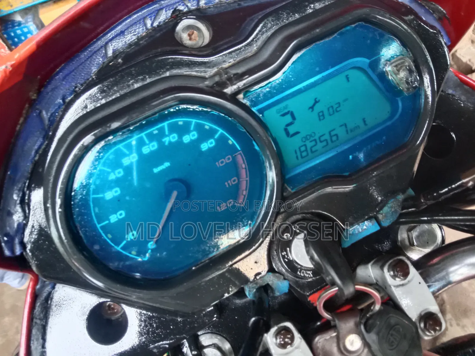 Bajaj Platina 110 2021 Red