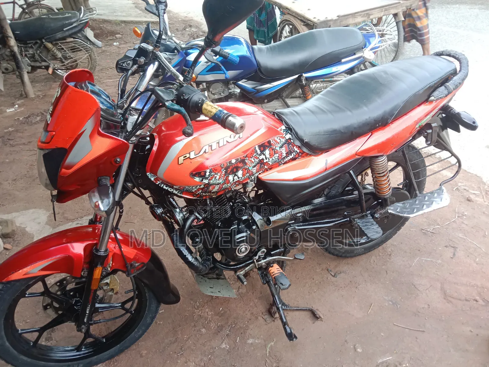 Bajaj Platina 110 2021 Red