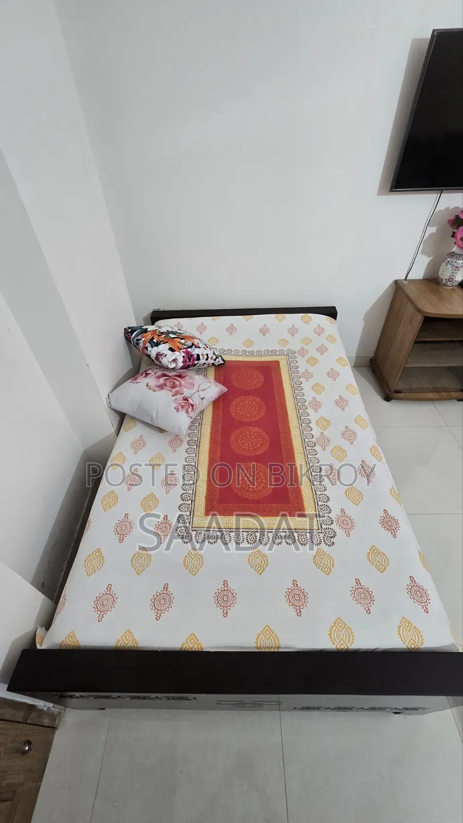 Bed with Mattress for Sale