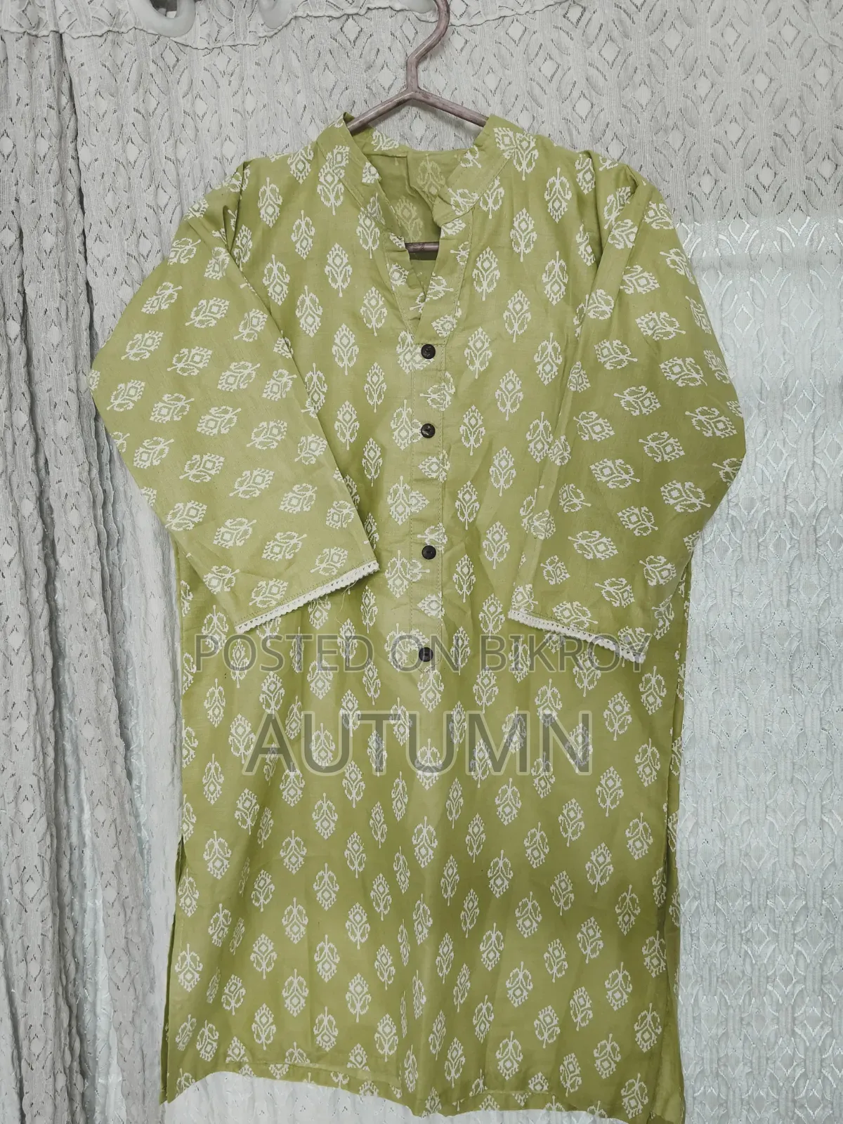 Green Short Kurti