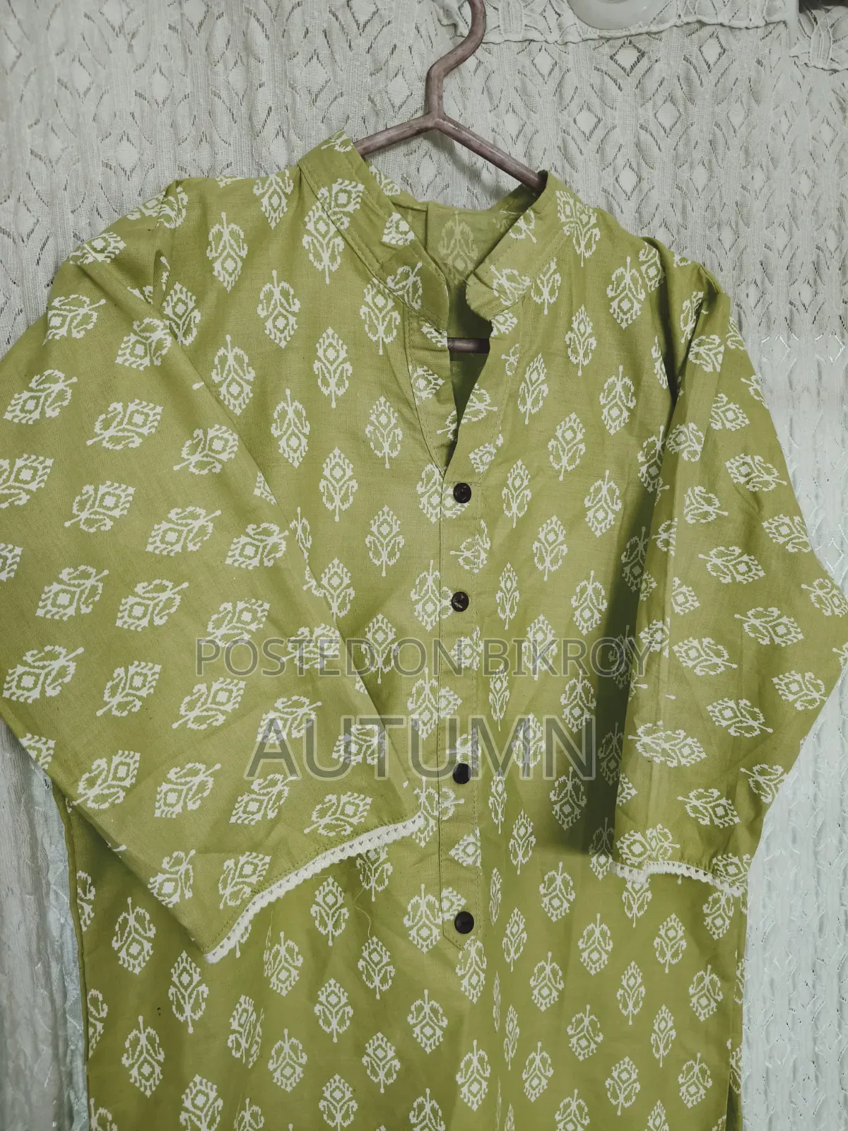 Green Short Kurti