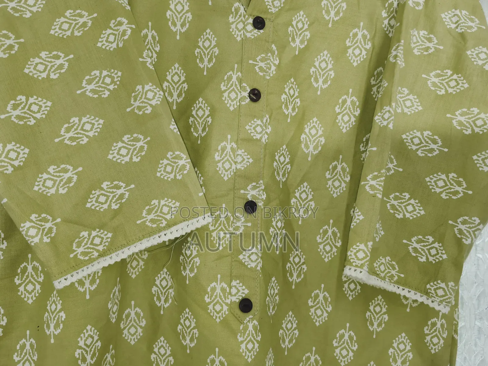 Green Short Kurti