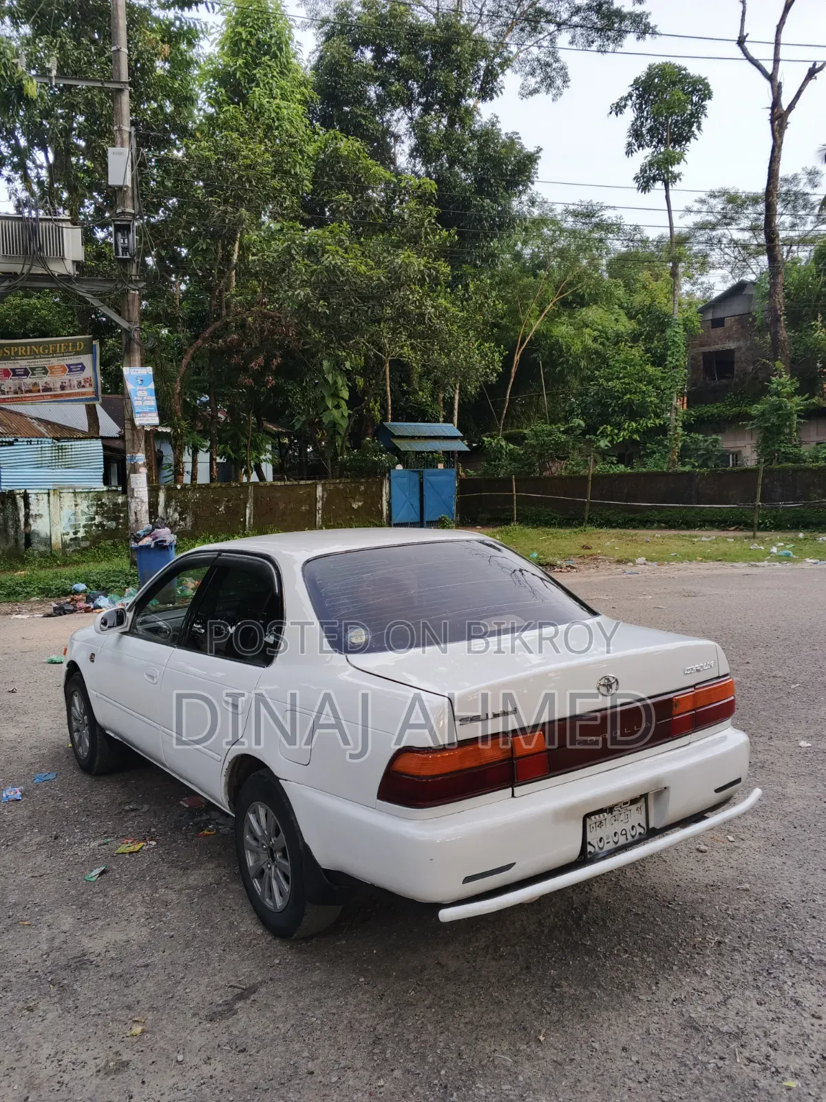Toyota Corolla Automatic 1994 White