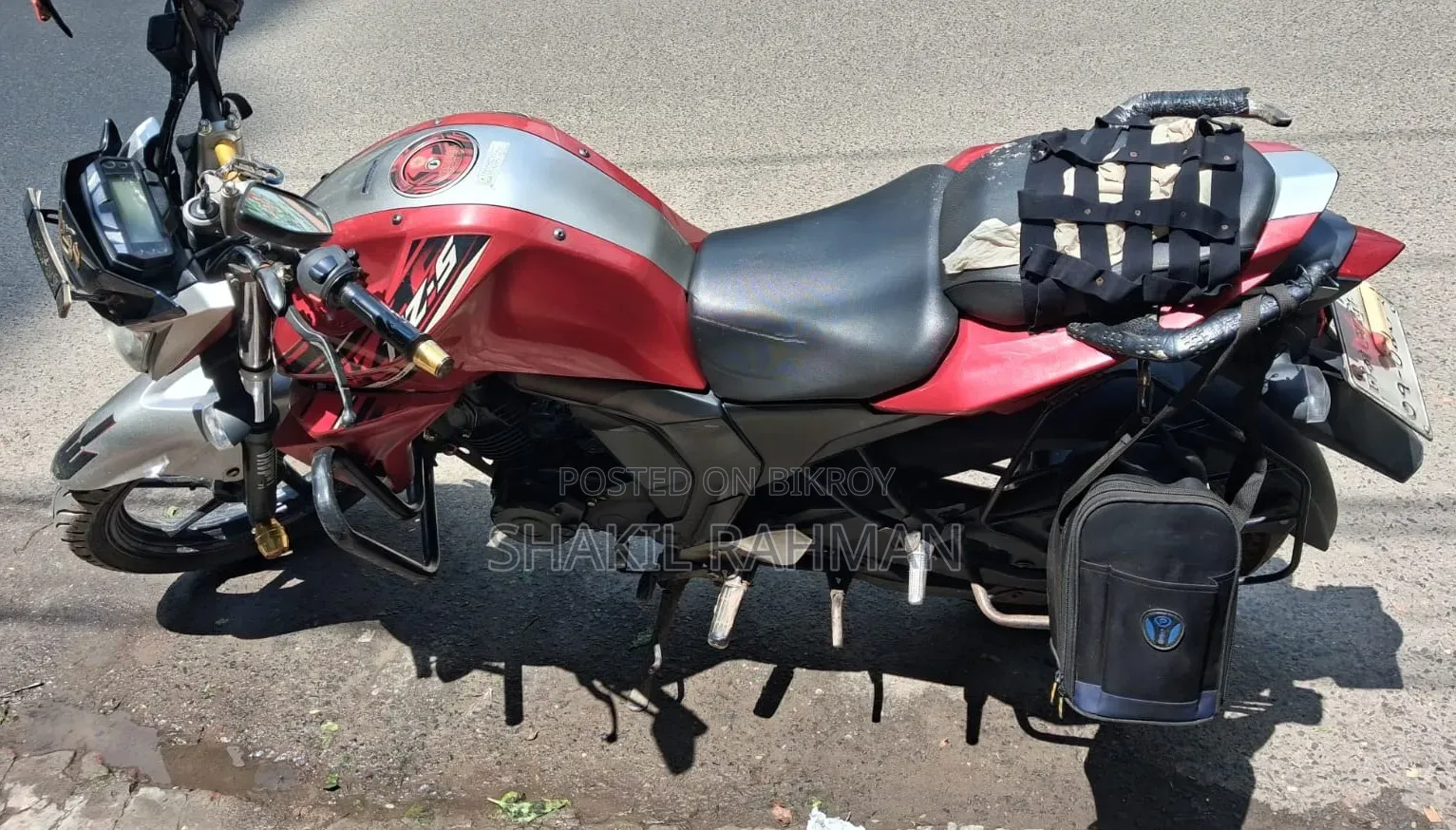 Yamaha FZS V2 2017 Red