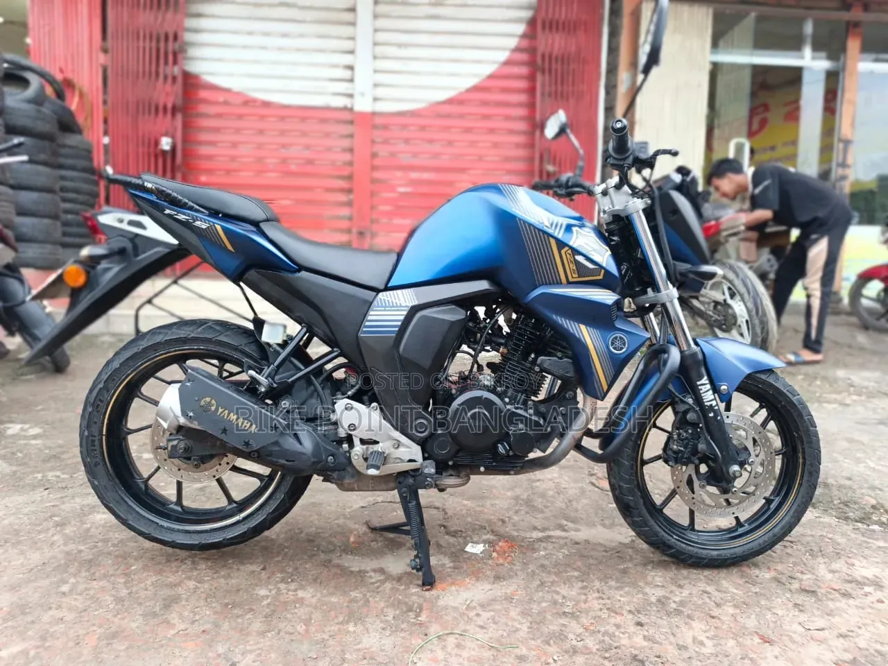 Yamaha FZS V2 2022 Blue